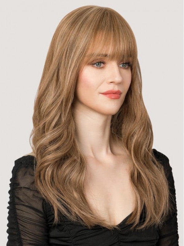 5.5"* 5.5" Mono Top Remy Hair Topper Avec Bangs Lace Front