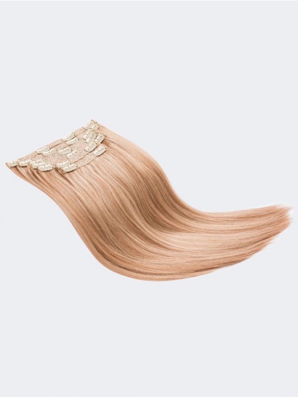 16" 140G 7 Pièces Clip Classique Dans Les Extensions De Cheveux Humains Remy