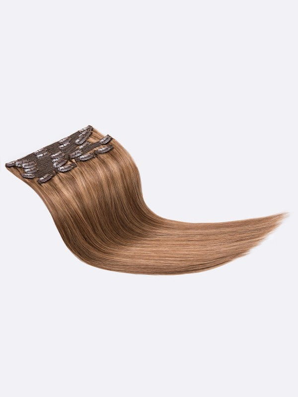 20" 200G 10 Pièces Clip Classique Dans Les Extensions De Cheveux Humains Remy