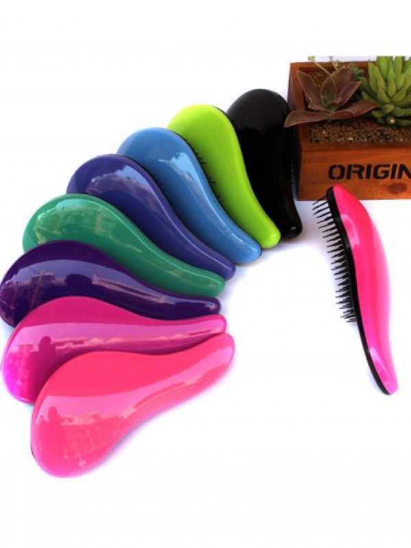 Magic Hair Peigne Brosse Rainbow Hair Brush Hair Shower Salon Tool
