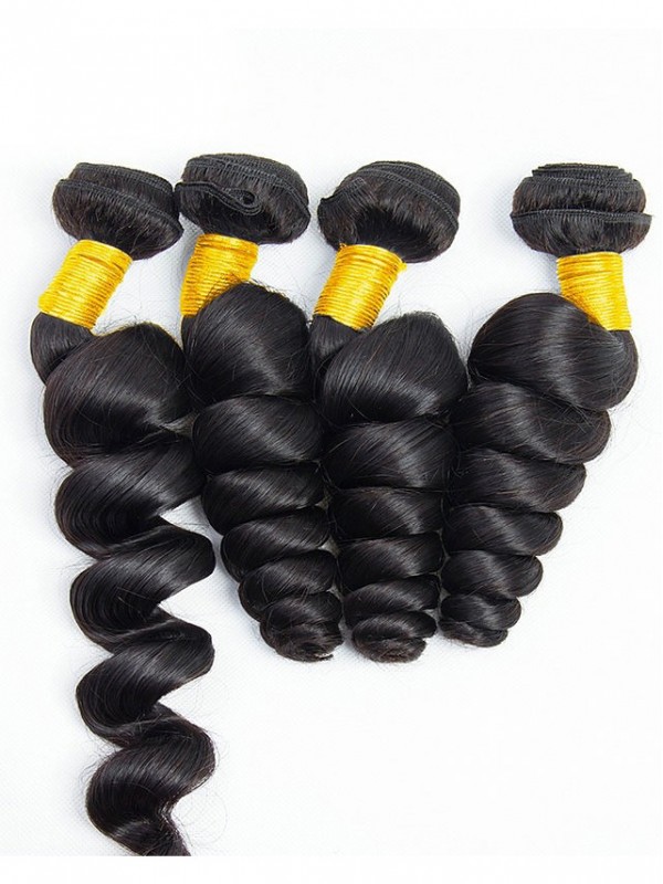 3 Paquets De Cheveux Tisse Les Cheveux Malaisiens Ondulés Extensions De Cheveux Humains Remy Cheveux Humains 100% Remy Cheveux Armure Paquets 300G