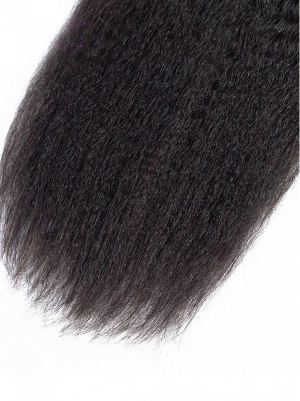 4 Paquets De Cheveux Tisse Les Cheveux Brésiliens Yaki Extensions De Cheveux Humains 400G De Cheveux Humains