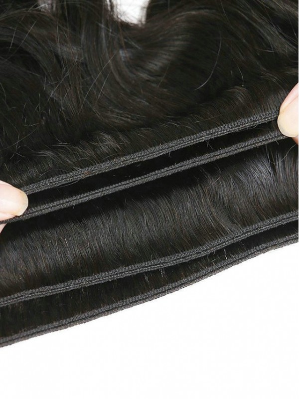 4 Paquets De Cheveux Tisse Les Cheveux Indiens Raides Extensions De Cheveux Humains Remy Cheveux Humains 100% Remy Cheveux Armure Paquets 400G