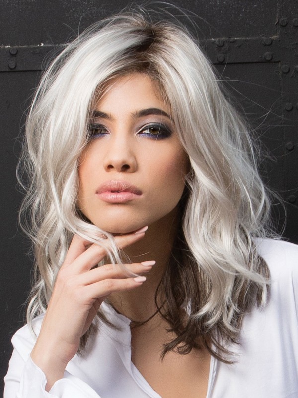 Meilleures Perruques De Cheveux Humains Ondulés Remy 14" Ombré