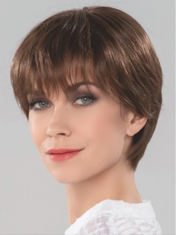 Perruque Classique Lace Front Pixie Perruques Cheveux Humains