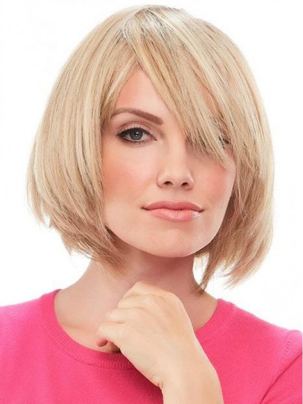 Daily Wigs Perruque De Cheveux Humains Remy Capless Droite De 10 Pouces