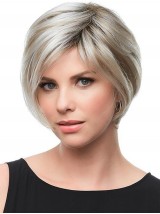 Perruques de cheveux humains remy capless Pixie ombré 8"