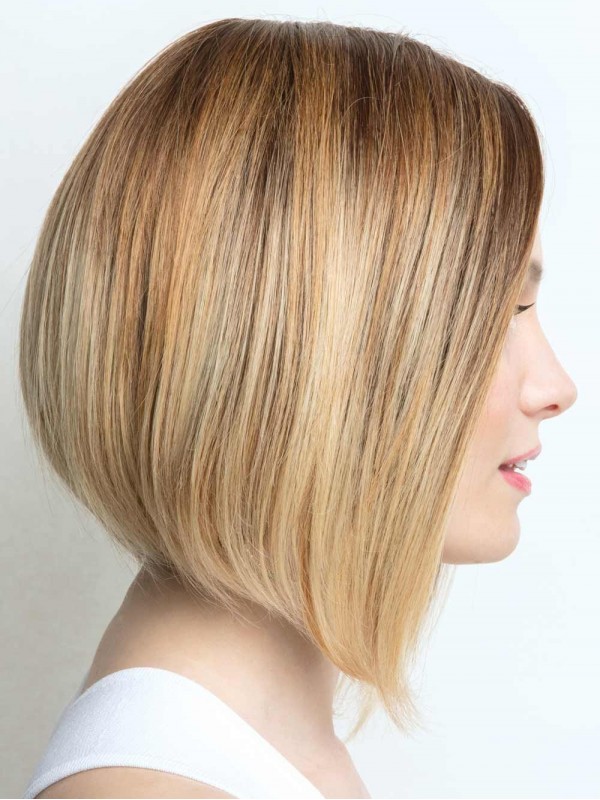 Perruques Bob De Cheveux Humains Remy 10" Droites 100% Nouées A La Main A La Mode
