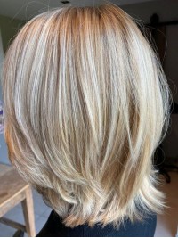 Perruques Bob De Cheveux Humains A Couches Moyennes