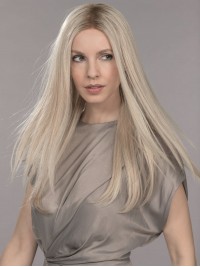 Perruques De Cheveux Humains Remy Glamour Et Raides De 18"