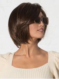 Perruques De Cheveux Humains Remy Dentelle Devant Bob Distinctives De 10"