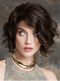 Bob Bouclé Classique 10" Sans Bonnet En Cheveux Humains Remy