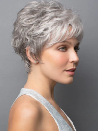 Perruque Synthétique Tendance Lisse 6" Sans Bonnet