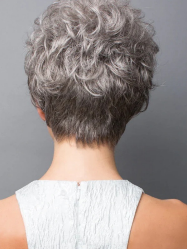 Perruque Synthétique Tendance Lisse 6" Sans Bonnet
