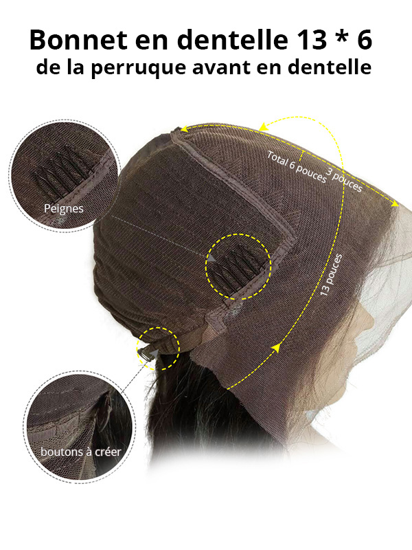 180% Densité Bleu Courte 13*6 Inch Dentelle Devant 100% Cheveux Naturels Remy Perruques avec des cheveux de bébé