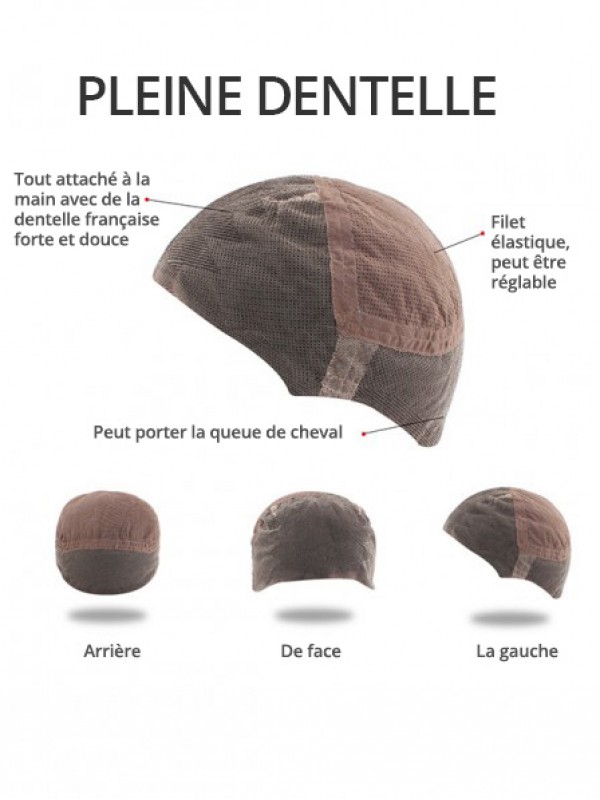 Courte Tout Droit Perruques