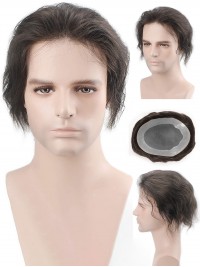 8 x 10" Hommes Toupet Cheveux Replace Hommest Couleur