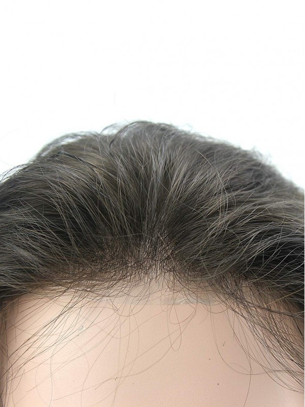 8 x 10" Hommes Toupet Cheveux Replace Hommest Couleur
