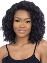 Cheveux-Afro Longue Bouclée Capless Synthetic Perruques