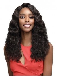 Cheveux-Afro Longue Bouclée Capless Synthetic Perruques