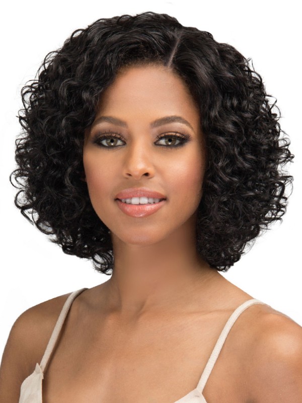 Cheveux-Afro Courte Bouclée Capless Synthetic Perruques