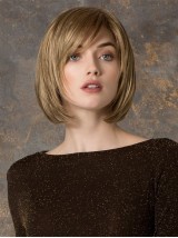 Blonde Bob Courte Tout Droit Perruques