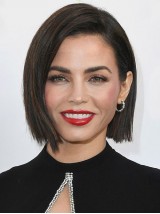 Bob Courte Tout Droit Dentelle Devant Perruques Cheveux Naturels