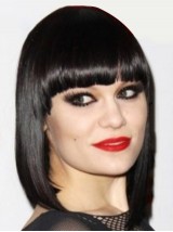 Jessie J Bob Courte Tout Droit Perruques