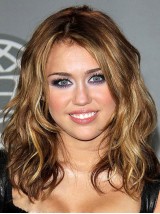 Miley Cyrus Moyenne Ondulée Perruques