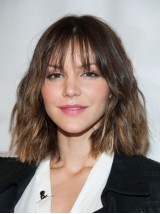 Katharine Mcphee Moyenne Ondulée Perruques