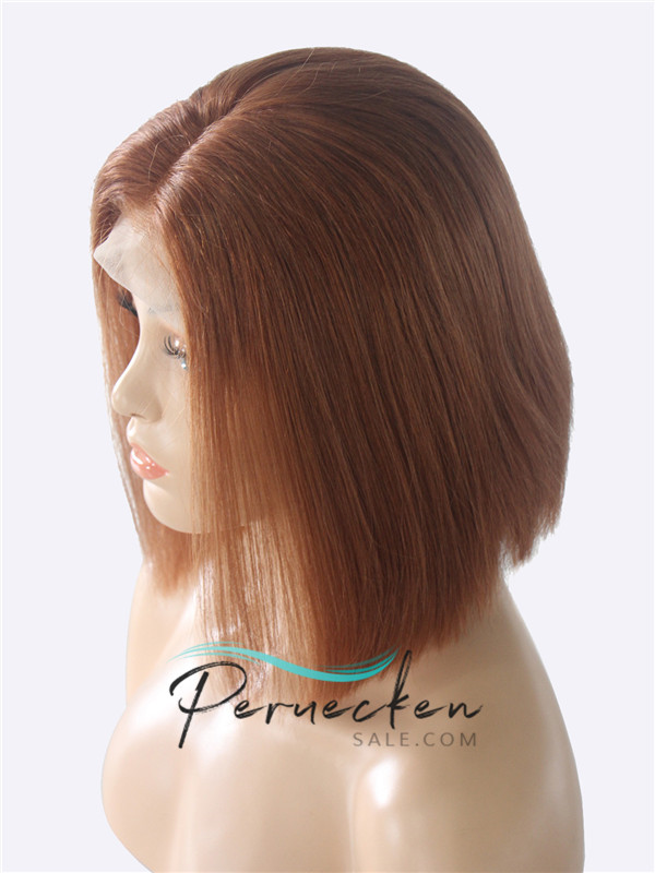 13*6 Densité von 180 Bob Dentelle Devant 100% Cheveux Naturels Remy Perruques