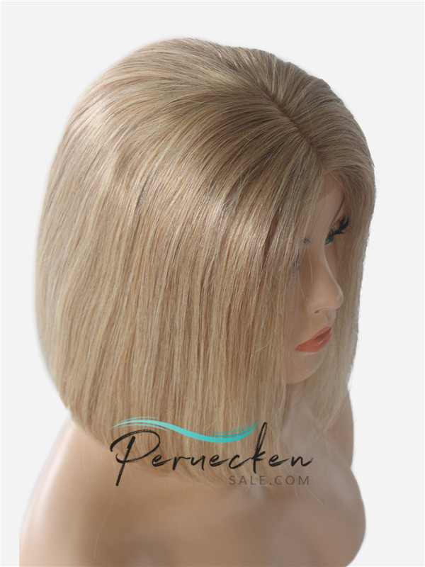 180% Densité 13*6 Inch Blonde Tout Droit Dentelle Devant 100% Cheveux Naturels Remy Perruques