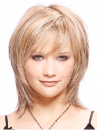 Blond Tout Droit 100% Cheveux Naturels Remy