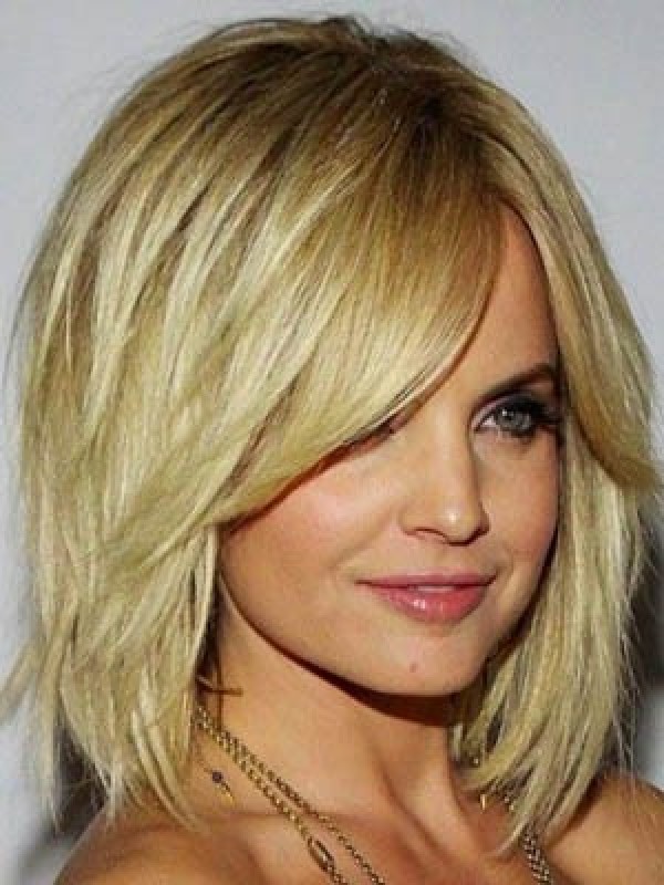 Courte Tout Droit Blonde Perruques Cheveux Naturels