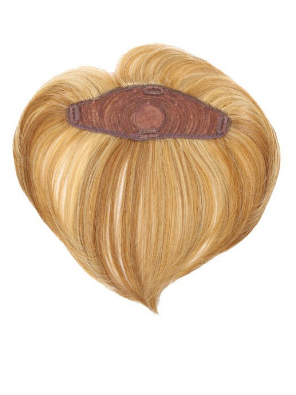 6.5"x9" 100% Cheveux Naturels Remy Mono Moyenne Toupet Avec le poney