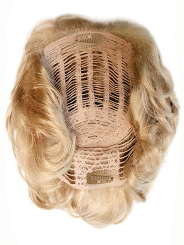 6.5"x9" 100% Cheveux Naturels Remy Bouclée Hair Hinzufügung Toupet